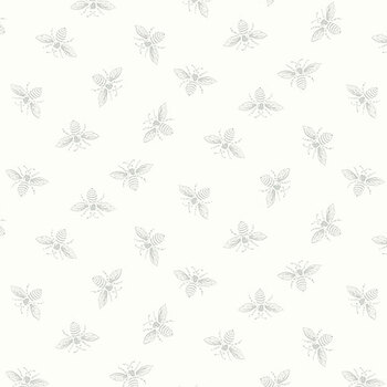 Petite Beehive A-1316-L Cloud by Renee Nanneman for Andover Fabrics, Image