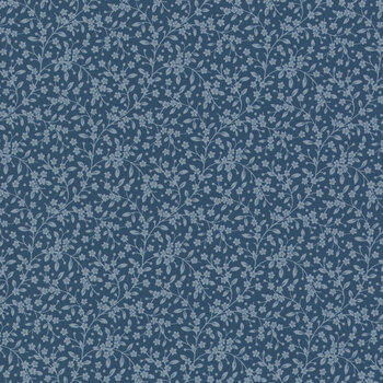 Petite Beehive A-1317-B Cobalt by Renee Nanneman for Andover Fabrics, Image