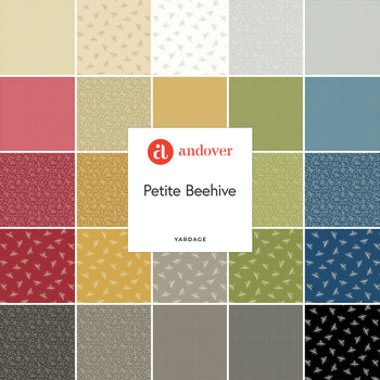 Petite Beehive  Yardage by Renee Nanneman for Andover Fabrics, Image