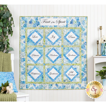  Fruit of the Spirit Framed Panel Quilt Kit - Ethereal, Image