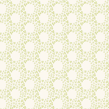 Little Clover A-1246-L White by Andover Fabrics, Image