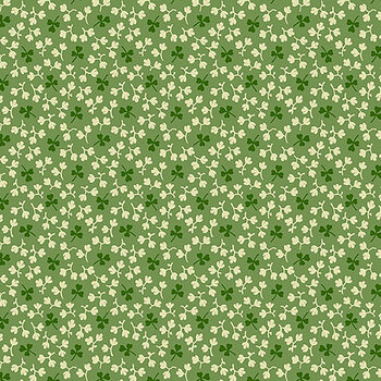 Little Clover A-1248-G Green by Andover Fabrics, Image