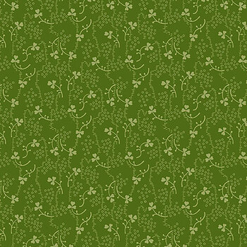 Little Clover A-1249-G Green by Andover Fabrics, Image