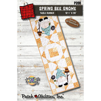 Spring Bee Gnome Table Runner Pattern, Image