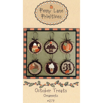 October Treats Ornaments Pattern, Image