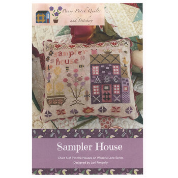 Sampler House Cross Stitch Pattern, Image