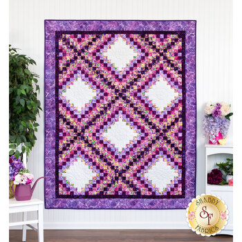  Easy Irish Chain Throw Quilt Kit, Image