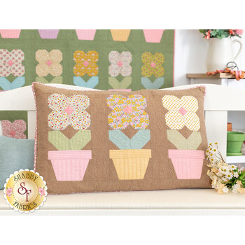  Potted Flowers Pillow Kit