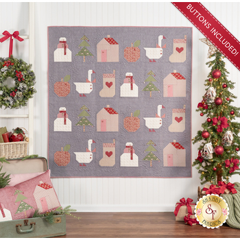  Christmas Calendar Quilt Kit, Image