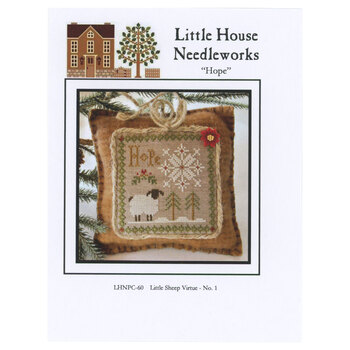 Little Sheep Virtue No. 1 - Hope Cross Stitch Pattern, Image