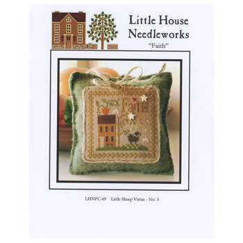 Little Sheep Virtue No. 5 - Faith Cross Stitch Pattern