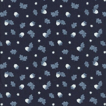 Twilight Creatures C15365-INDIGO Navy by Natalia Juan Abello for Riley Blake Designs, Image