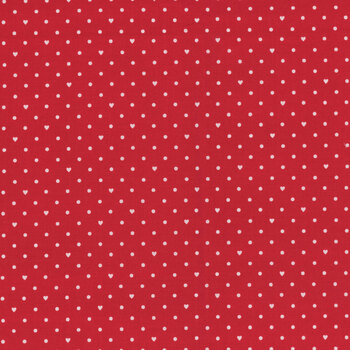 Sweetheart C15506-RED Dots by My Mind's Eye for Riley Blake Designs, Image