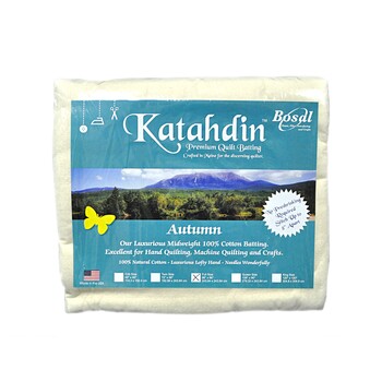 Katahdin Premium 100% Cotton Batting - Autumn 4oz - 90in x 96in, Image