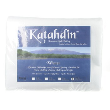 Katahdin Premium 100% Polyester Batting - Winter 4.5oz - 108in x 90in, Image