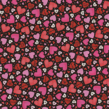 I Heart You MAS10763-J Tossed Hearts by Kris Lammers for Maywood Studio, Image