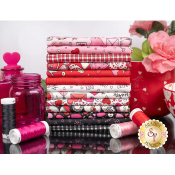 I Heart You  13 FQ Set by Kris Lammers for Maywood Studio, Image