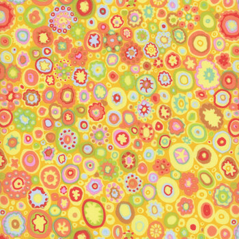 Kaffe Fassett Collective Classics Plus GP20.YELLO Paperweight - Yellow by FreeSpirit Fabrics, Image