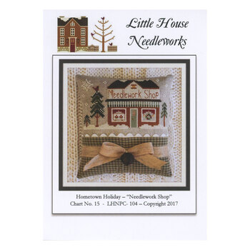 Hometown Holiday - Needlework Shop Cross Stitch Pattern, Image