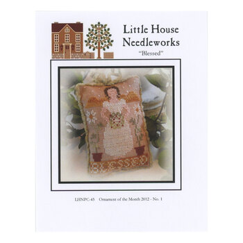 Ornament of the Month 2012 - 01 - Blessed Cross Stitch Pattern, Image