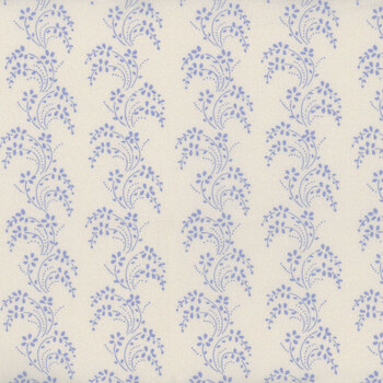 Jasper Blue 54368-1 Ivory by Whistler Studio for Windham Fabrics, Image