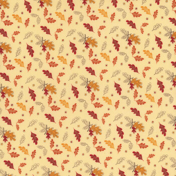 Awesome Autumn C12173 Cream by Sandy Gervais for Riley Blake Designs REM