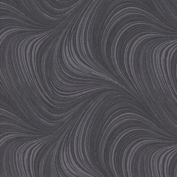 Wave Texture 2966-11 Grey by Benartex, Image