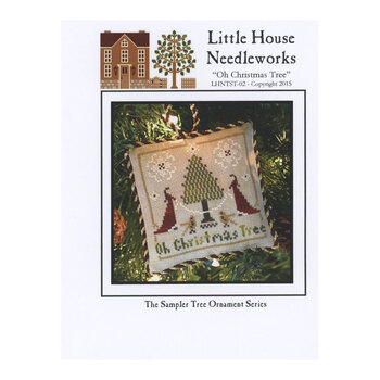 Sampler Tree Ornament Series - 02 - Oh Christmas Tree Cross Stitch Pattern