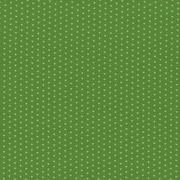 Mini Heart A-1233-G Green by Andover Fabrics, Image