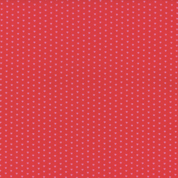 Mini Heart A-1233-LR Light Red by Andover Fabrics REM, Image