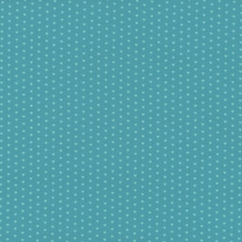 Mini Heart A-1233-LT Light Teal by Andover Fabrics, Image