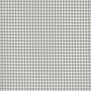 Essentials Mini Gingham 39161-191 White / Gray by Wilmington Prints, Image