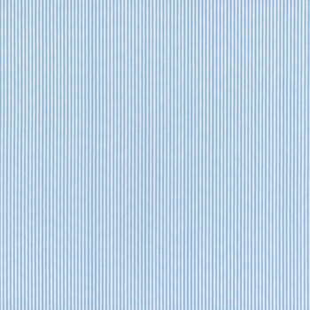 Essentials Pinstripes 39163-411 Baby Blue / White by Wilmington Prints, Image