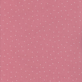 Essentials Pindots 39131-311 Bubble Gum Pink / White by Wilmington Prints, Image