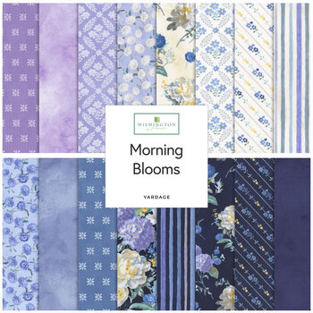 Morning Blooms  Yardage by Danhui Nai for Wilmington Prints