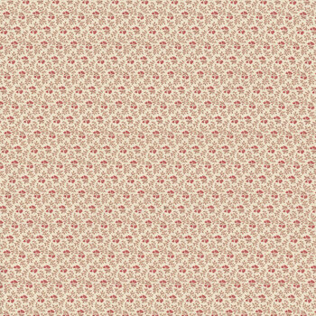 Evelyn's Hope Chest R101078D Cream by Carrie Quinn  for Marcus Fabrics, Image