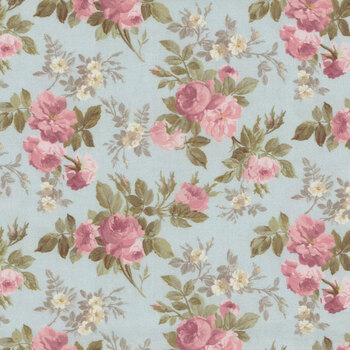 Just Rosy R651141D Sky by Smithsonian Institution for Marcus Fabrics, Image