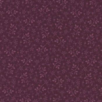 Plumberry III R171150D Plum by Pam Buda for Marcus Fabrics, Image