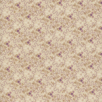 Plumberry III R171151D Tan by Pam Buda for Marcus Fabrics, Image