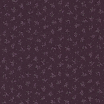 Plumberry III R171152D Plum by Pam Buda for Marcus Fabrics, Image