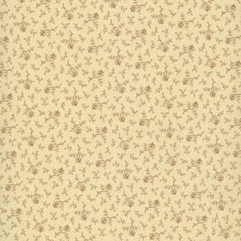 Plumberry III R171154D Cream by Pam Buda for Marcus Fabrics, Image