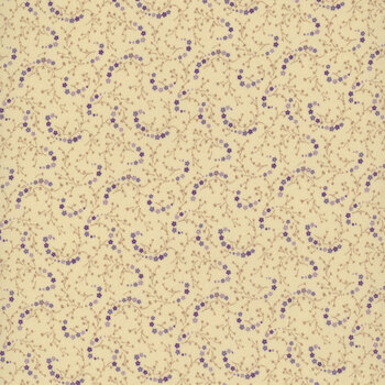 Plumberry III R171155D Cream by Pam Buda for Marcus Fabrics