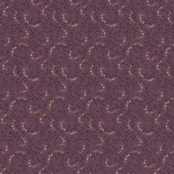 Plumberry III R171155D Purple by Pam Buda for Marcus Fabrics, Image