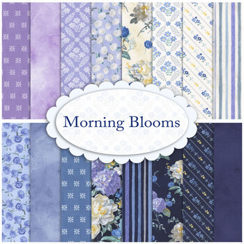 Morning Blooms  16 FQ Set by Danhui Nai for Wilmington Prints