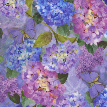 Secret Garden 3816-51 Peri by Lisabelle Art Studio for Blank Quilting Corporation, Image