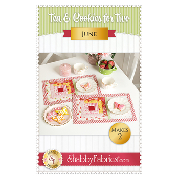 Tea & Cookies for Two - June Pattern - PDF Download, Image