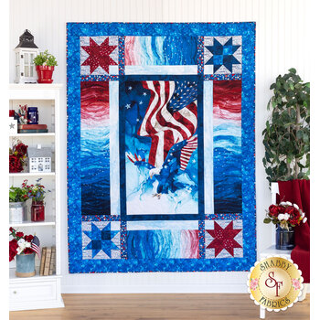  Patriot Panel Quilt Kit, Image