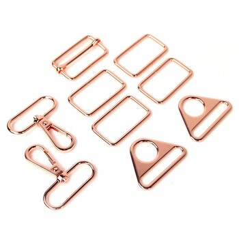 Sallie Tomato Townsend Travel Bag Hardware Kit - Rose Gold, Image