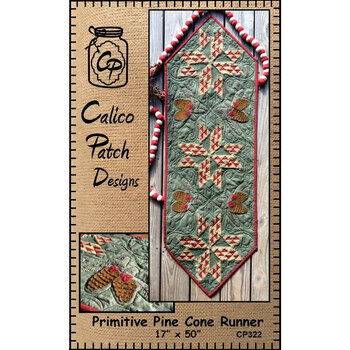 Primitive Pine Cone Runner, Image