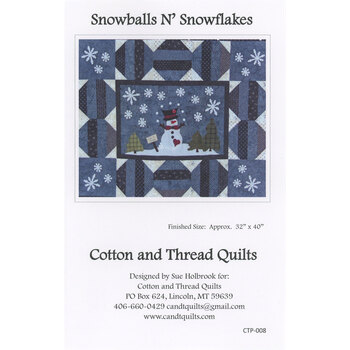 Snowballs N' Snowflakes Pattern, Image